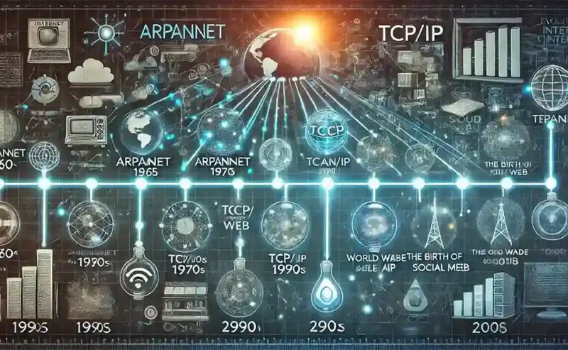 La Storia di Internet e la Sua Evoluzione: Dalle Origini alle Tecnologie Moderne