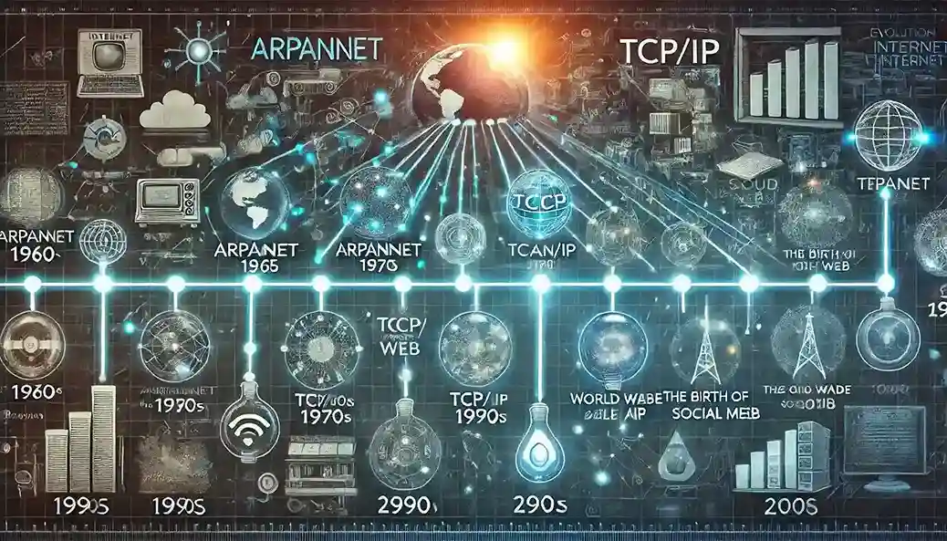 La Storia di Internet e la Sua Evoluzione: Dalle Origini alle Tecnologie Moderne